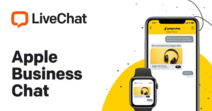 Apple Business Chat for LiveChat