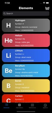 The Chemistry App