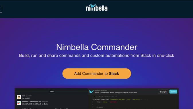 Nimbella Commander