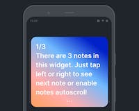 Sticky Notes Widget