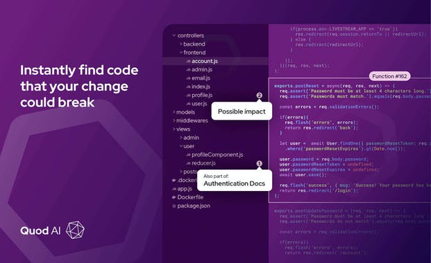 Code search for Github & Jira by Quod AI