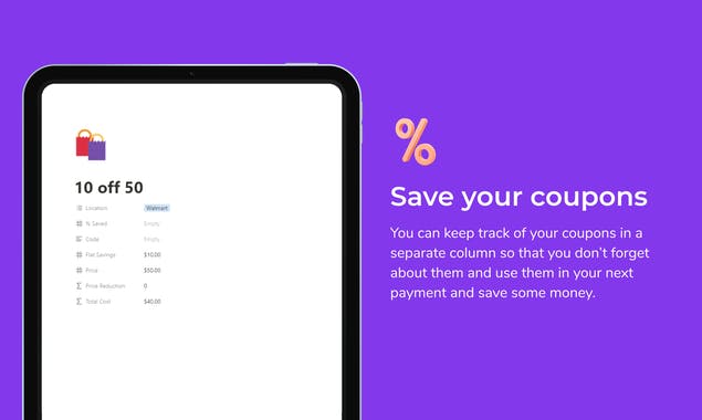 Notion Finance Tracker