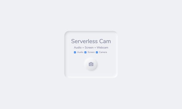 Serverless Cam