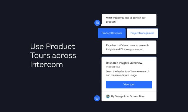 Product Tours by Intercom