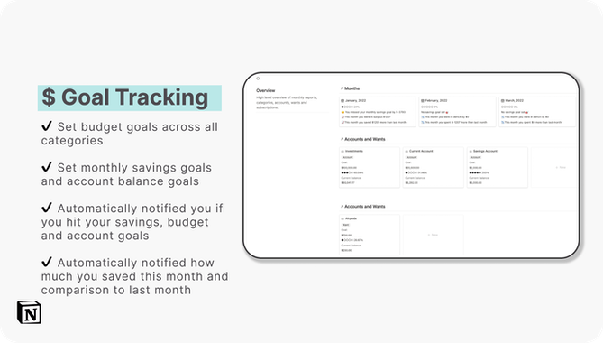 Notion (FIRE) Finance Dashboard