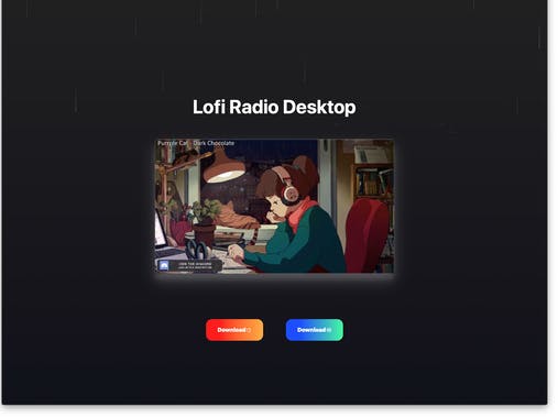 Lofi Radio Desktop