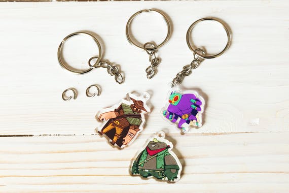 Acrylic Charms by Sticker Mule