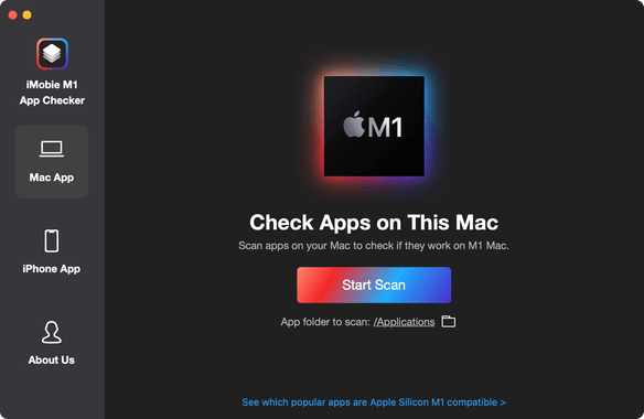 iMobie M1 App Checker