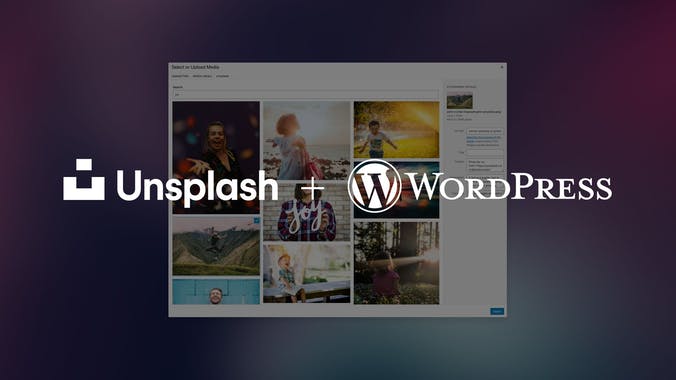 Unsplash for WordPress