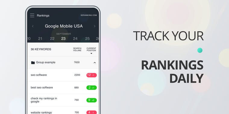 SEO App by SE Ranking