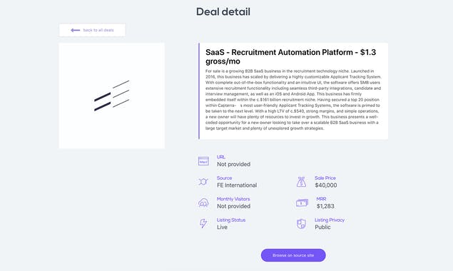 Dealflow by Micro Acquisitions