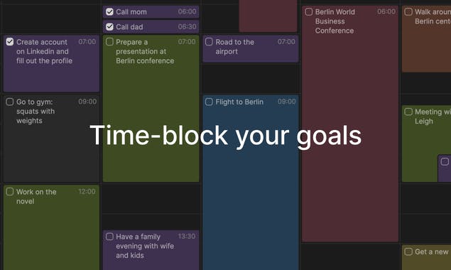 Goal Manager by Timestripe