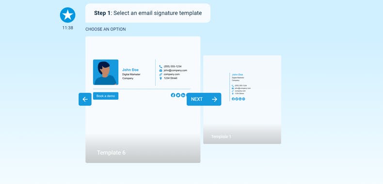 Free Email Signature Template Generator