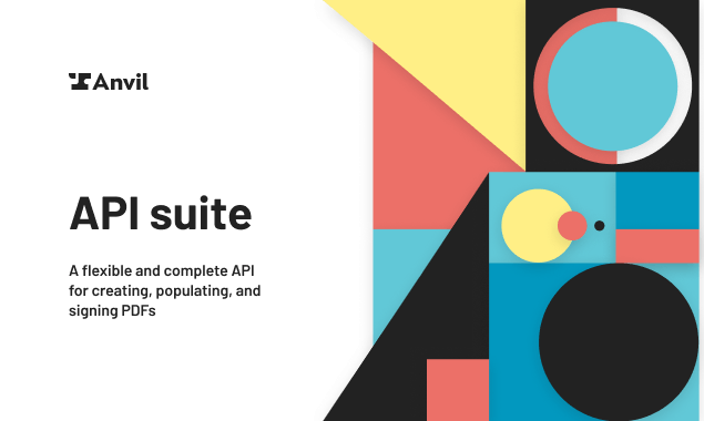 Anvil PDF API