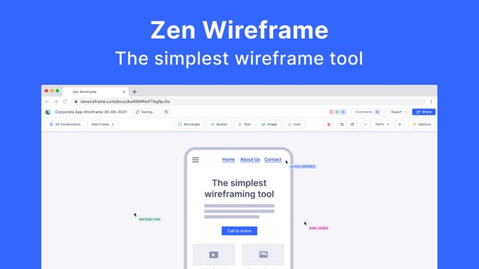 Zen Wireframe