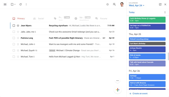 Simplify / Gmail