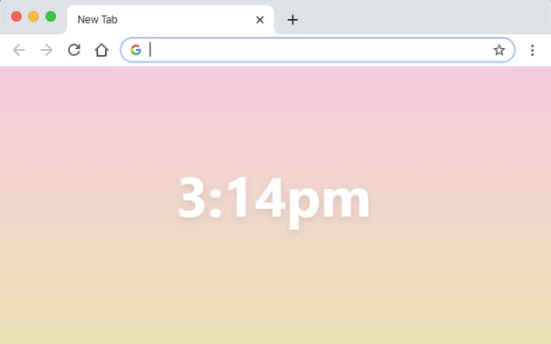 HTML New Tab for Chrome