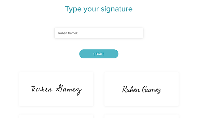 Online Signature Maker