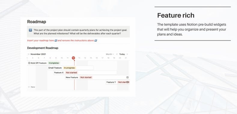 Project Plan Notion Template