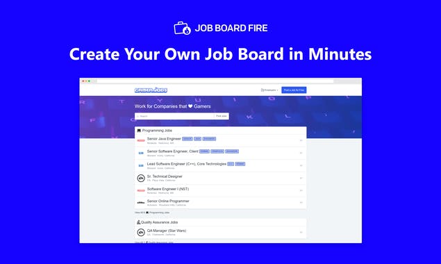 Job board Fire 2.0
