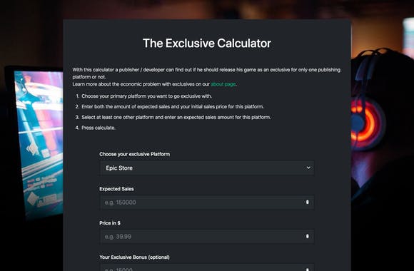 Exclusive Calculator