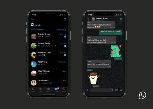 WhatsApp Dark Mode