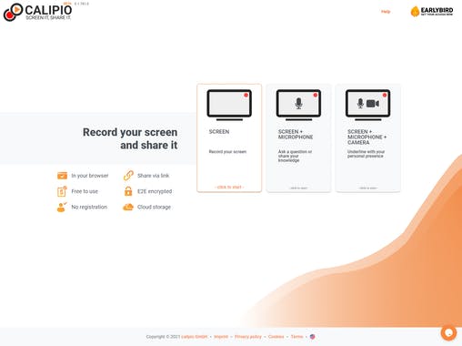 CALIPIO Screen Recorder