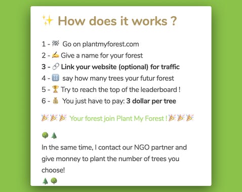 Plant My Forest