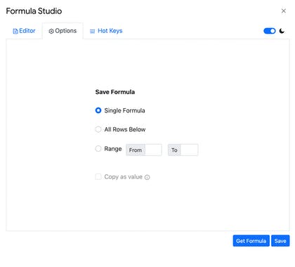 Formula Studio