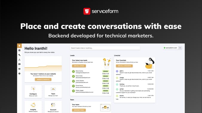 Content Conversations by Serviceform