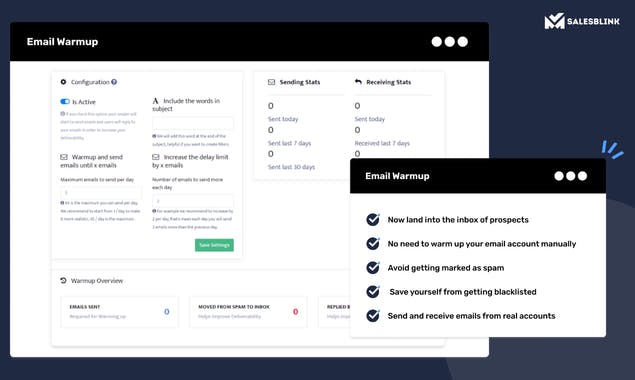 Email Warmup By SalesBlink