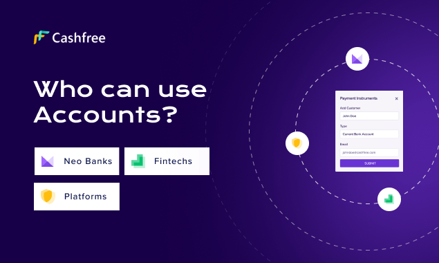 Accounts  by Cashfree