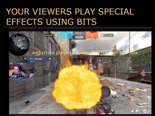 Interactive Special Effects for Twitch