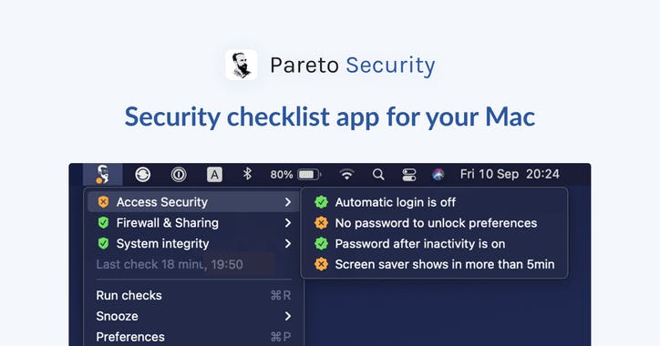 Pareto Security