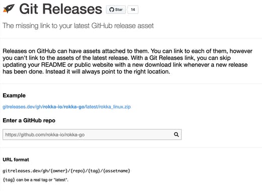 Git Releases