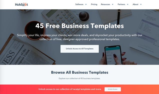 Business Templates by HubSpot