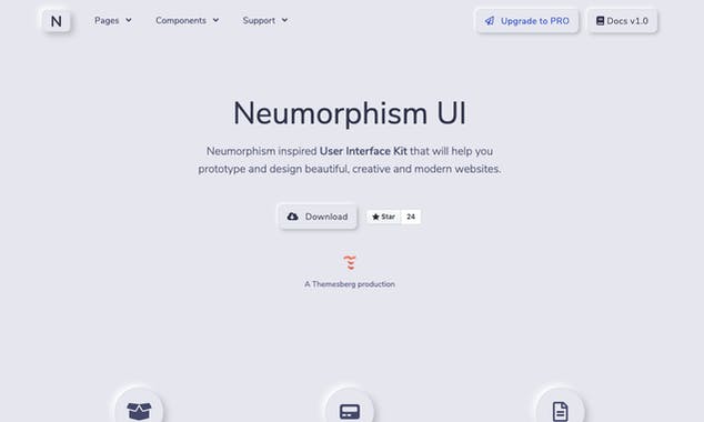 Neumorphism UI