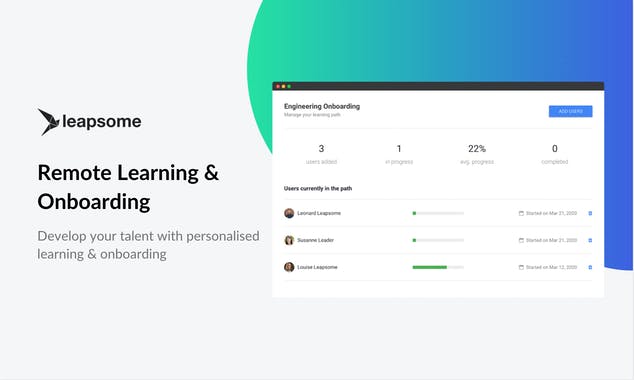  Leapsome Remote Learning & Onboarding