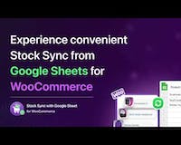 Stock Sync for WooCommerce with Google Sheet