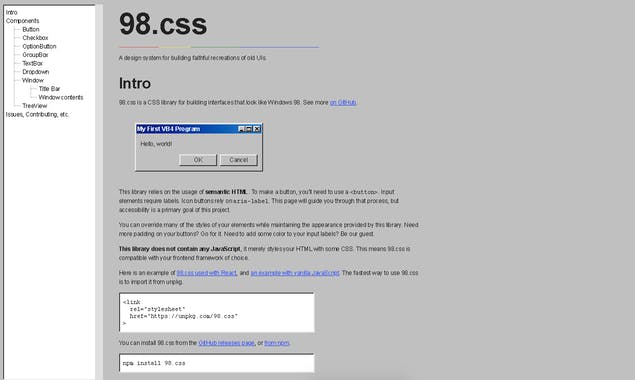 98.css