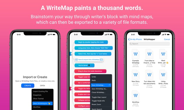 WriteMapper for iPhone