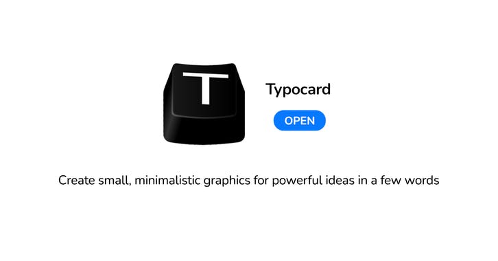 Typocard