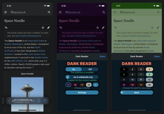 Dark Reader for iOS