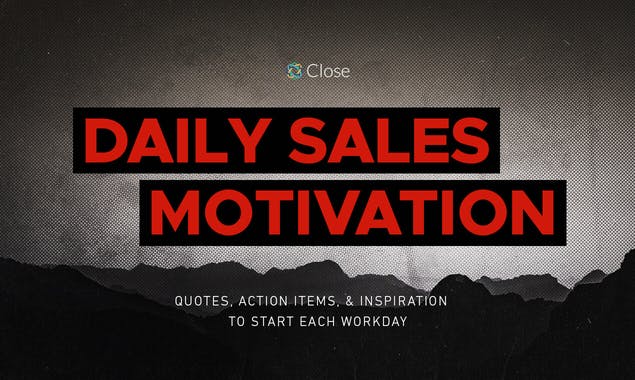 Daily Sales Motivation