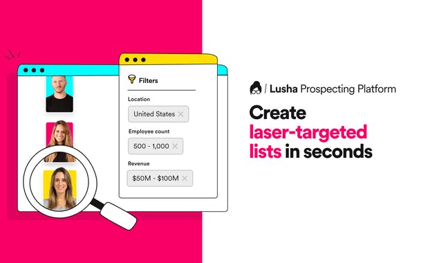 Lusha Prospecting Platform
