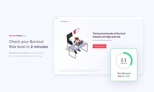 Burnout Index by Yerbo