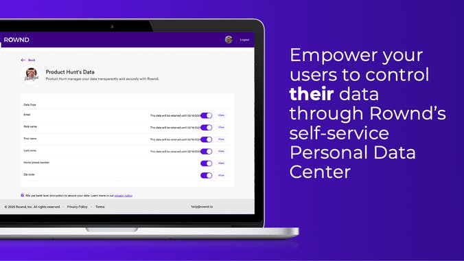 Rownd Data Privacy Platform