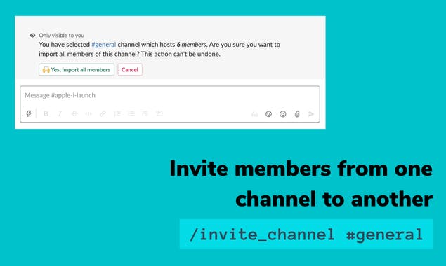 Channel Tools for Slack