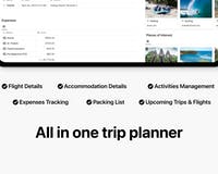 Notion Travel Planner