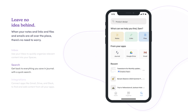 Journal 2.0 for iOS